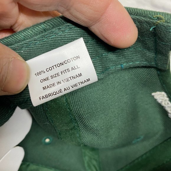 Oilfield Hat Cap Strap Back Green Suncor Energy WAPISIW Lookout Reclamation - Picture 11 of 11